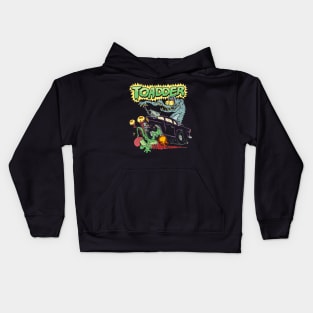 Toadder Frog Smashing Video Game Kids Hoodie